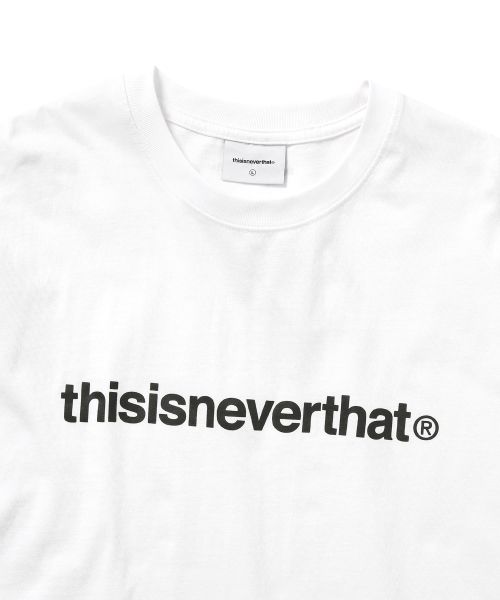 Order thisisneverthat T-Logo 白色短袖T恤 TNCO0TTSST07WHT