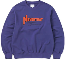 thisisneverthat TNT League Crewneck FW23 Unisex Purple Embroidered Sweatshirt. TN233TSWCW04PUP thisisneverthat TNT League Crewneck FW23 Unisex Purple Embroidered Sweatshirt. TN233TSWCW04PUP
