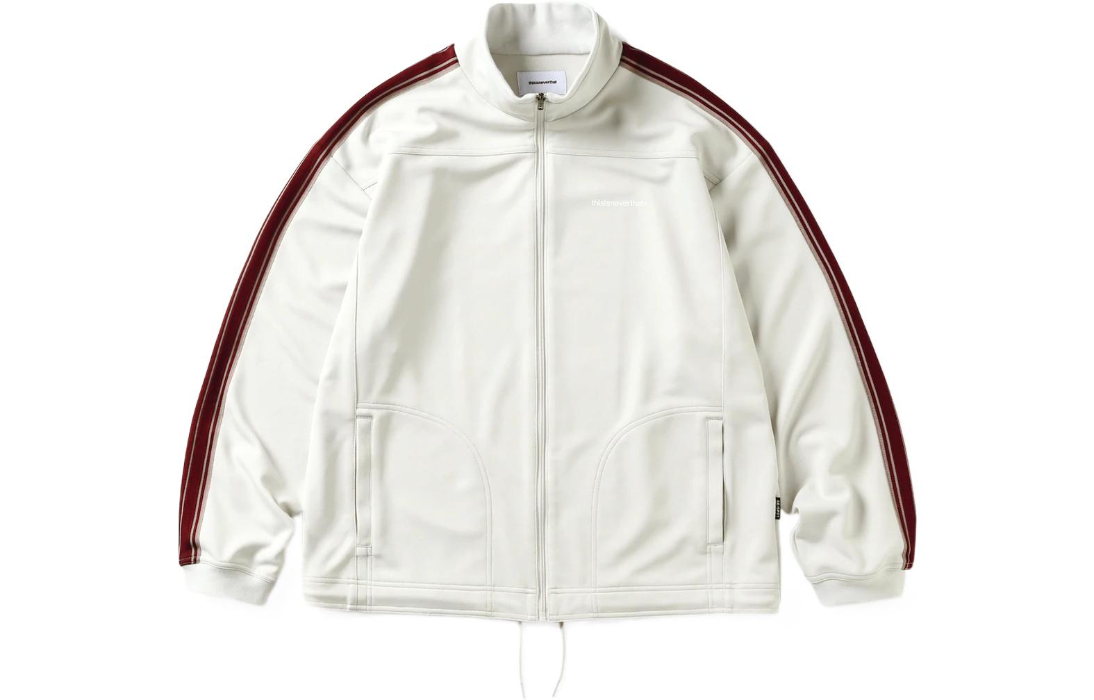 thisisneverthat Unisex Casual Track Jacket TN221TOWLS01-NA TN221TOWLS01-NAT