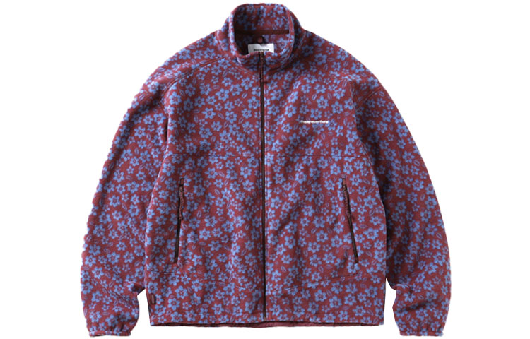 thisisneverthat Unisex Full-Zip Solid Jacket Burgundy TN213FOWLS03BUS