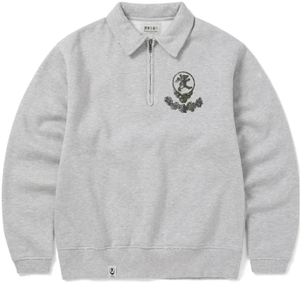 thisisneverthat x Grateful Dead FW23 Clover Bear Half-Zip Sweatshirt Unisex GD233TSWHA01HGR Buy thisisneverthat x Grateful Dead FW23 Clover Bear Half-Zip Sweatshirt Unisex GD233TSWHA01HGR
