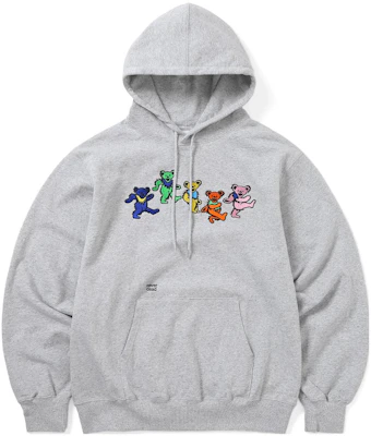 thisisneverthat x Grateful Dead 2023舞熊刺绣连帽衫 男女同款 GD233TSWHO01HGR Buy thisisneverthat x Grateful Dead 2023舞熊刺绣连帽衫 男女同款 GD233TSWHO01HGR