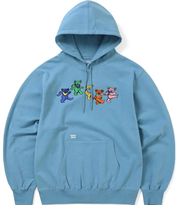 thisisneverthat x Grateful Dead FW23 Hoodie Beruang Menari Sulaman Sky Blue Unisex GD233TSWHO01SKB Buy thisisneverthat x Grateful Dead FW23 Hoodie Beruang Menari Sulaman Sky Blue Unisex GD233TSWHO01SKB