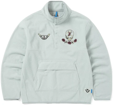 thisisneverthat x Grateful Dead FW23 Kelabu Clover Bear Fleece Pullover Sulaman GD233FTOLP01GRY Buy thisisneverthat x Grateful Dead FW23 Kelabu Clover Bear Fleece Pullover Sulaman GD233FTOLP01GRY