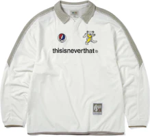 thisisneverthat x Grateful Dead FW24 Logo Bear Graphic White Long Sleeve Jersey GD243WTOLP02WHT thisisneverthat x Grateful Dead FW24 Logo Bear Graphic White Long Sleeve Jersey GD243WTOLP02WHT