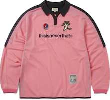 thisisneverthat x Grateful Dead Pink Logo Bear Long Sleeve Jersey Unisex FW24 GD243WTOLP02PNK thisisneverthat x Grateful Dead Pink Logo Bear Long Sleeve Jersey Unisex FW24 GD243WTOLP02PNK