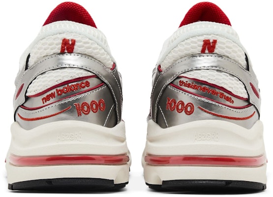thisisneverthat x New Balance 1000 'Perak Metalik Merah' M1000TI Details for thisisneverthat x New Balance 1000 'Perak Metalik Merah' M1000TI
