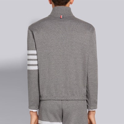 톰 브라운 4-바 반집업 긴팔 티셔츠 그레이 MJT292A-07545-035 Purchase 톰 브라운 4-바 반집업 긴팔 티셔츠 그레이 MJT292A-07545-035