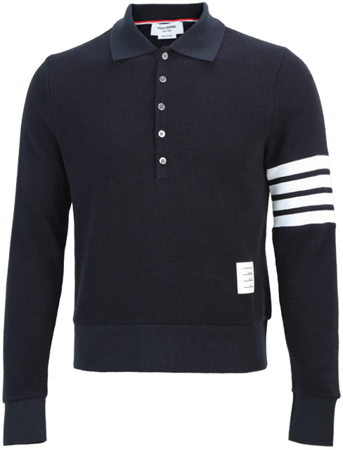 thom-browne-4-bar-knit-long-sleeve-polo-shirt-navy-blue-mjp-132-a-05802-415