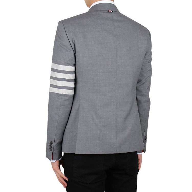 Purchase THOM BROWNE Blazer Gris 4-Bar Stripe Edición Regreso a Clases MJC159A-06146-035