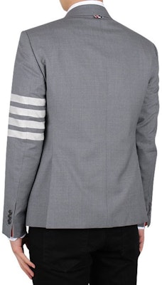 THOM BROWNE Blazer Gris 4-Bar Stripe Edición Regreso a Clases MJC159A-06146-035 Purchase THOM BROWNE Blazer Gris 4-Bar Stripe Edición Regreso a Clases MJC159A-06146-035