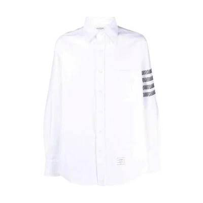 Thom Browne 4-Bar Stripe Long Sleeve Shirt White MWL299S-06177-035
