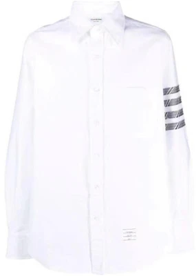 Thom Browne 4-Bar条纹长袖衬衫 白色 MWL299S-06177-035 Order Thom Browne 4-Bar条纹长袖衬衫 白色 MWL299S-06177-035