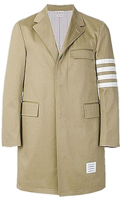 Thom Browne 4-Stripe Chesterfield Suit Coat for Men MOU543A-03788-275 Buy Thom Browne 4-Stripe Chesterfield Suit Coat for Men MOU543A-03788-275