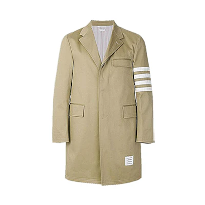 Thom Browne 4-Stripe Chesterfield Suit Coat for Men MOU543A-03788-275