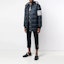 Purchase Thom Browne 4-Stripe Long Matte Down Winter Coat Navy MOD041X-05411-415