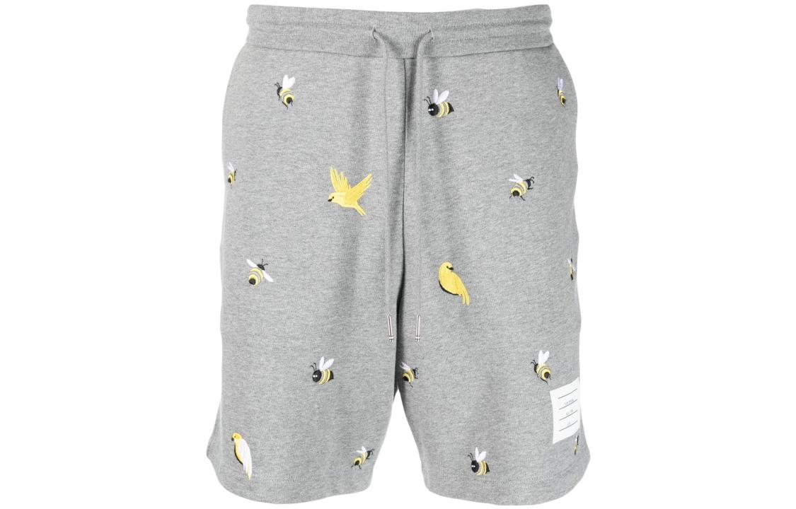 THOM BROWNE  Bee Print Drawstring Casual Shorts MJQ162E-06931-035 圖 2