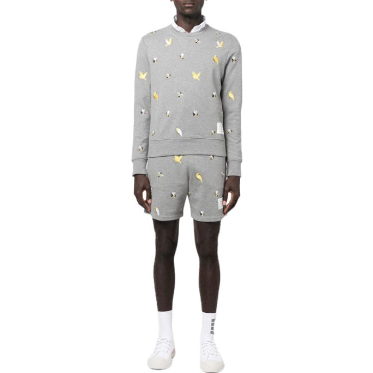 THOM BROWNE  Bee Print Drawstring Casual Shorts MJQ162E-06931-035 圖 3