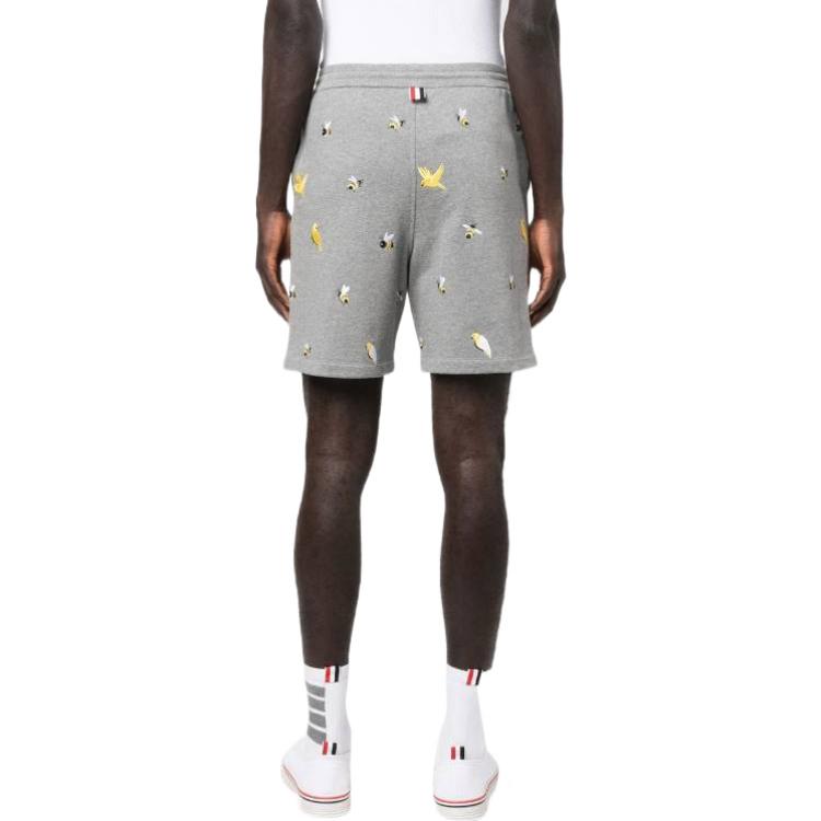 THOM BROWNE  Bee Print Drawstring Casual Shorts MJQ162E-06931-035 圖 4