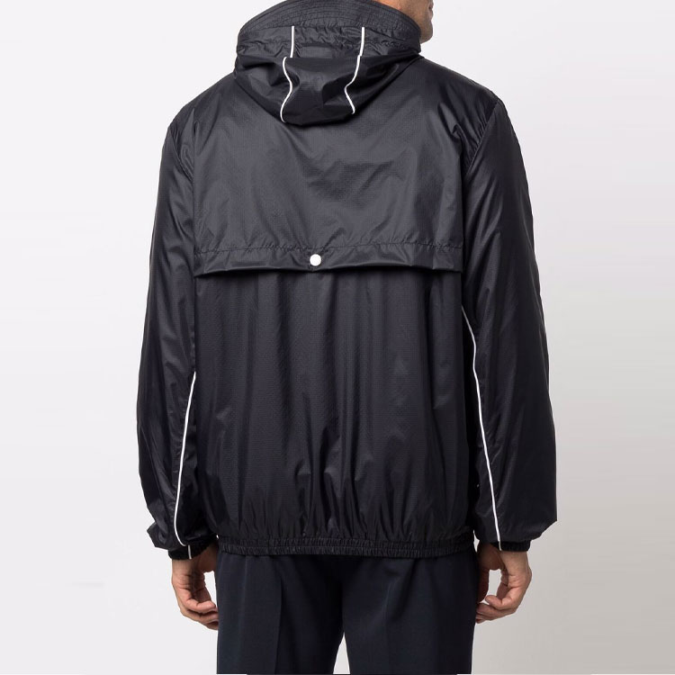 Shop 汤姆布朗 黑色尼龙套头夹克 MJT285A-06859-415