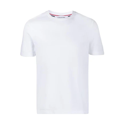 Thom Browne Casual Four-Bar Stripe Short Sleeve T-Shirt MJS123A00050