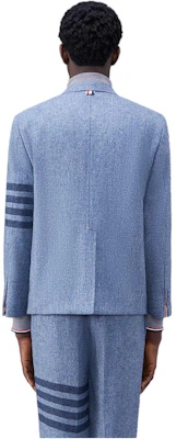 THOM BROWNE 休闲四条纹粗花呢西装。 MJU560A-05385 Order THOM BROWNE 休闲四条纹粗花呢西装。 MJU560A-05385