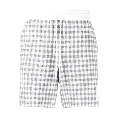 THOM BROWNE Checkered Lace-Up Shorts Multicolor. MJQ168A-F0282-035