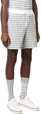 汤姆布朗 男士多彩格子系带短裤 MJQ168A-F0282-035 Purchase 汤姆布朗 男士多彩格子系带短裤 MJQ168A-F0282-035