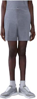 Thom Browne Gray Buttoned Loose-Fit Straight Casual Shorts. MJQ189A-J0020-035 Thom Browne Gray Buttoned Loose-Fit Straight Casual Shorts. MJQ189A-J0020-035