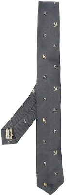 THOM BROWNE Gray Tie - Minimalist Casual Fashion Style MNL001AF0233035 Order THOM BROWNE Gray Tie - Minimalist Casual Fashion Style MNL001AF0233035