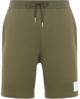 THOM BROWNE Green Drawstring Elastic Waist Casual Shorts 5-inch. MJQ201A-J0007-320 THOM BROWNE Green Drawstring Elastic Waist Casual Shorts 5-inch. MJQ201A-J0007-320