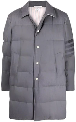 トムブラウン グレー 4ストライプ パデッドジャケット. MOD001-Z06393-035 Buy トムブラウン グレー 4ストライプ パデッドジャケット. MOD001-Z06393-035