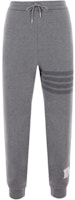 Thom Browne Grey Mid-Rise Knit Loose Straight Sweatpants. MJQ179AJ0088055 Thom Browne Grey Mid-Rise Knit Loose Straight Sweatpants. MJQ179AJ0088055