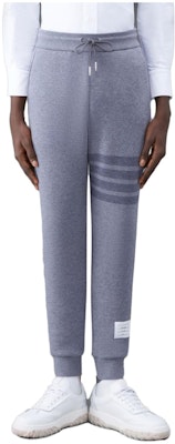 톰브라운 그레이 미드라이즈 루즈핏 니트 스트레이트 스웨트팬츠. MJQ179AJ0088055 Order 톰브라운 그레이 미드라이즈 루즈핏 니트 스트레이트 스웨트팬츠. MJQ179AJ0088055