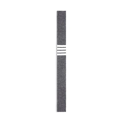 THOM BROWNE Grey Minimalist Comfortable Tie MNL029K-00011-035