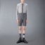Lookbook Thom Browne 灰色格紋長袖休閒襯衫 MWL301O-F0350-035