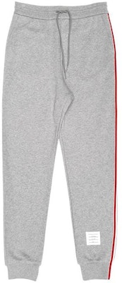 THOM BROWNE 灰色側條紋運動長褲 JH-MJQ066A-03377-055 Order THOM BROWNE 灰色側條紋運動長褲 JH-MJQ066A-03377-055