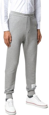 THOM BROWNE 灰色側條紋運動長褲 JH-MJQ066A-03377-055 Shop THOM BROWNE 灰色側條紋運動長褲 JH-MJQ066A-03377-055