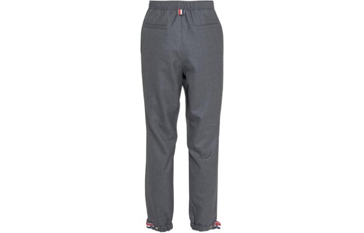 Lookbook THOM BROWNE Celana Jogger Kasual Abu-Abu Solid. MTT020A-00626-035T