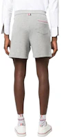 Shop THOM BROWNE Celana Pendek Abu Solid Comfort Straight - Edisi Musim Panas MJQ164A-J0029