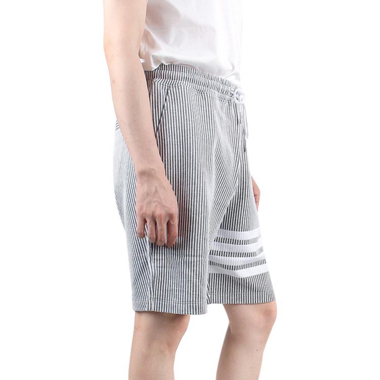 Thom Browne  Grey Striped Drawstring Casual Shorts. MJQ166A-J0063-055 圖 8