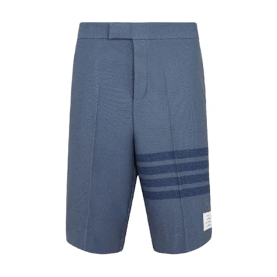 Thom Browne High-Waisted 4-Bar Casual Shorts MJQ159A-06772-422