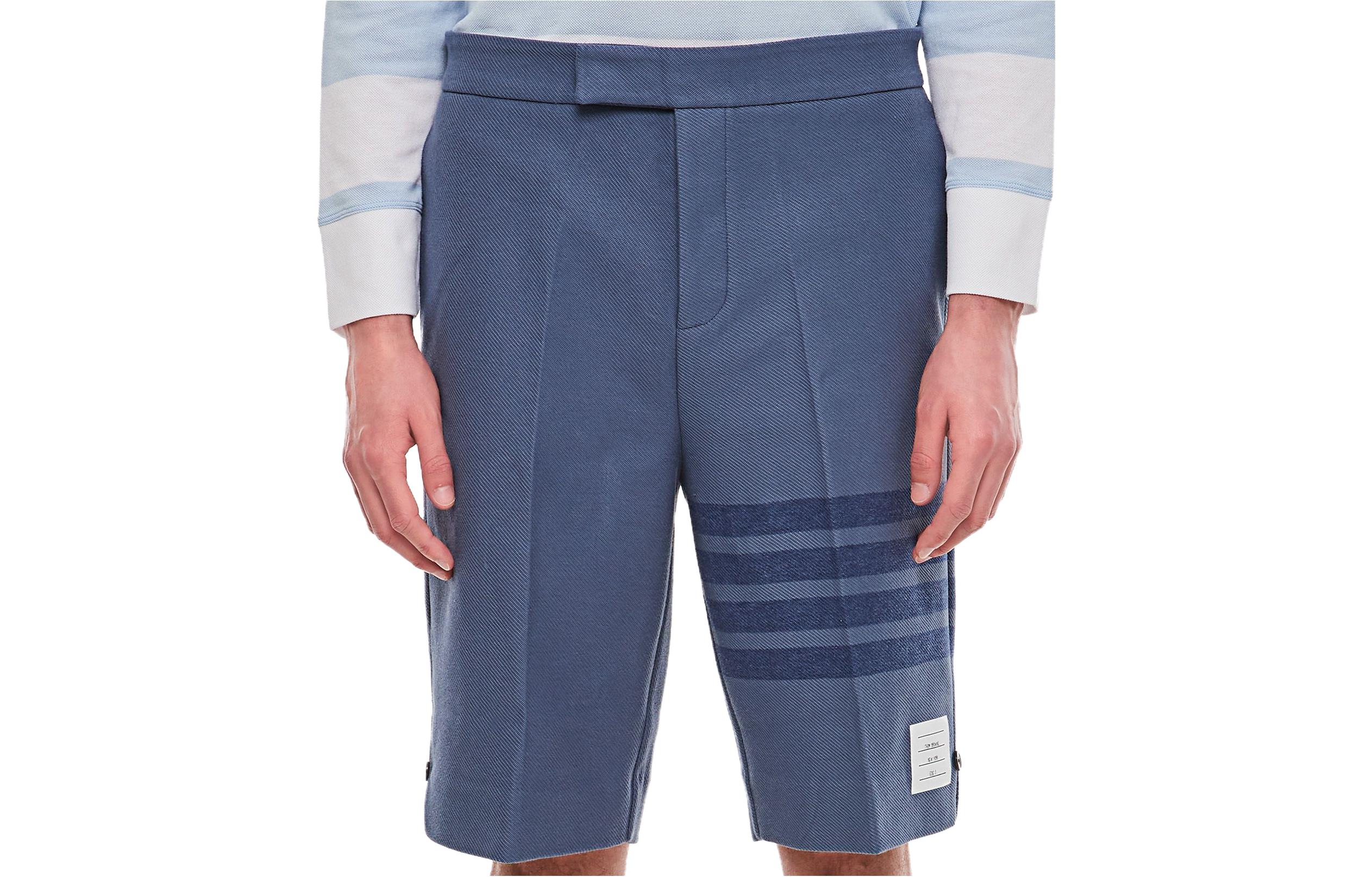 Thom Browne  High-Waisted 4-Bar Casual Shorts MJQ159A-06772-422 圖 2