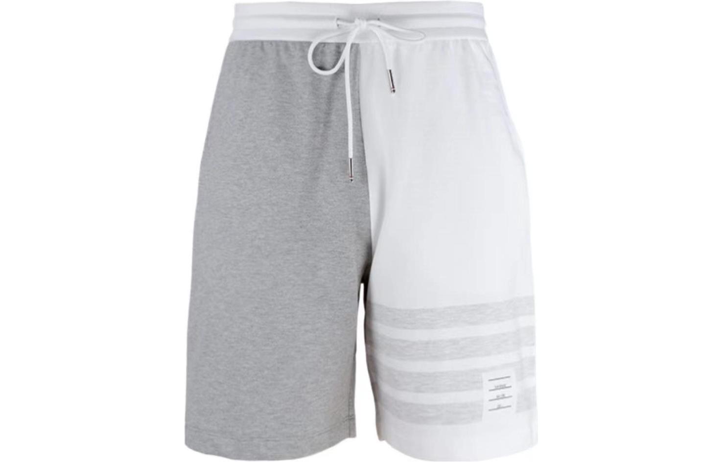 Thom Browne  Mid-Waist Color Block Striped Casual Shorts. MJQ172F-J0010-997 圖 2