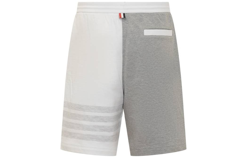Thom Browne  Mid-Waist Color Block Striped Casual Shorts. MJQ172F-J0010-997 圖 3