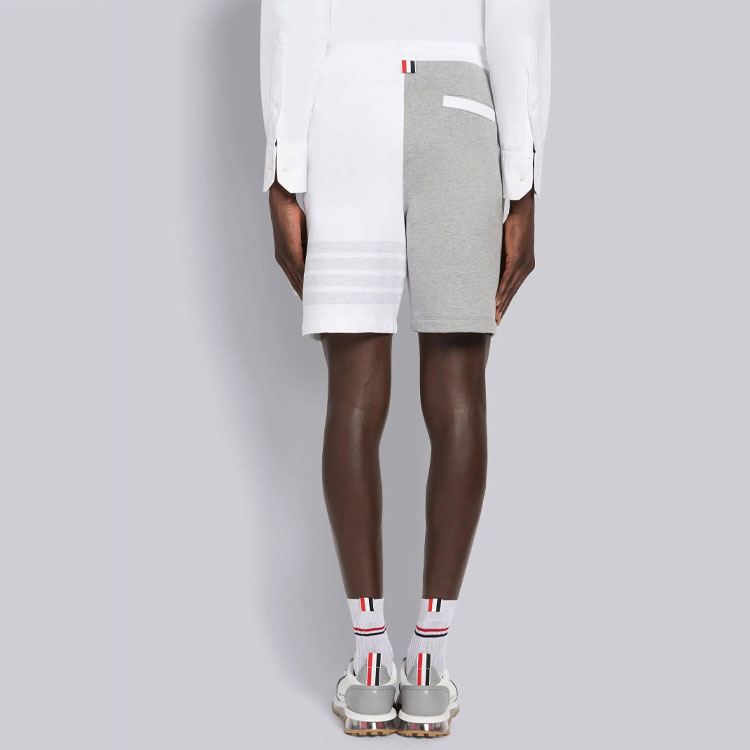 Thom Browne  Mid-Waist Color Block Striped Casual Shorts. MJQ172F-J0010-997 圖 5