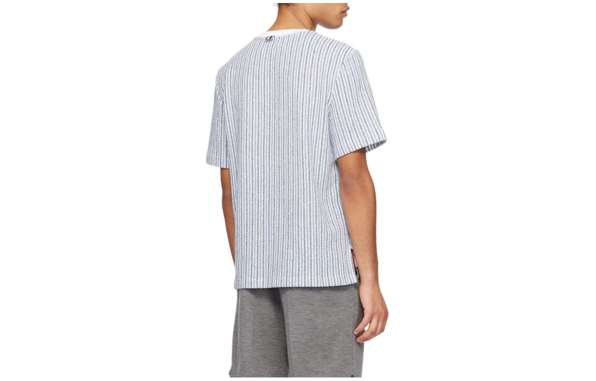 Thom Browne  Multicolor Stripe Crewneck T-Shirt Grey MJS250A-J0134-996 圖 3