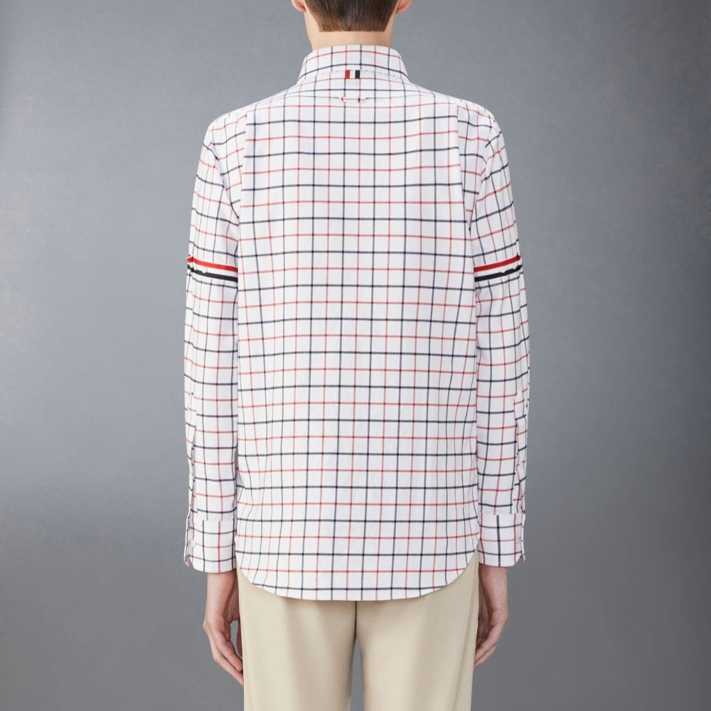 Thom Browne  Plaid Button-Up Casual Long Sleeve Shirt Multicolor MWL301O-F0350-960 圖 5