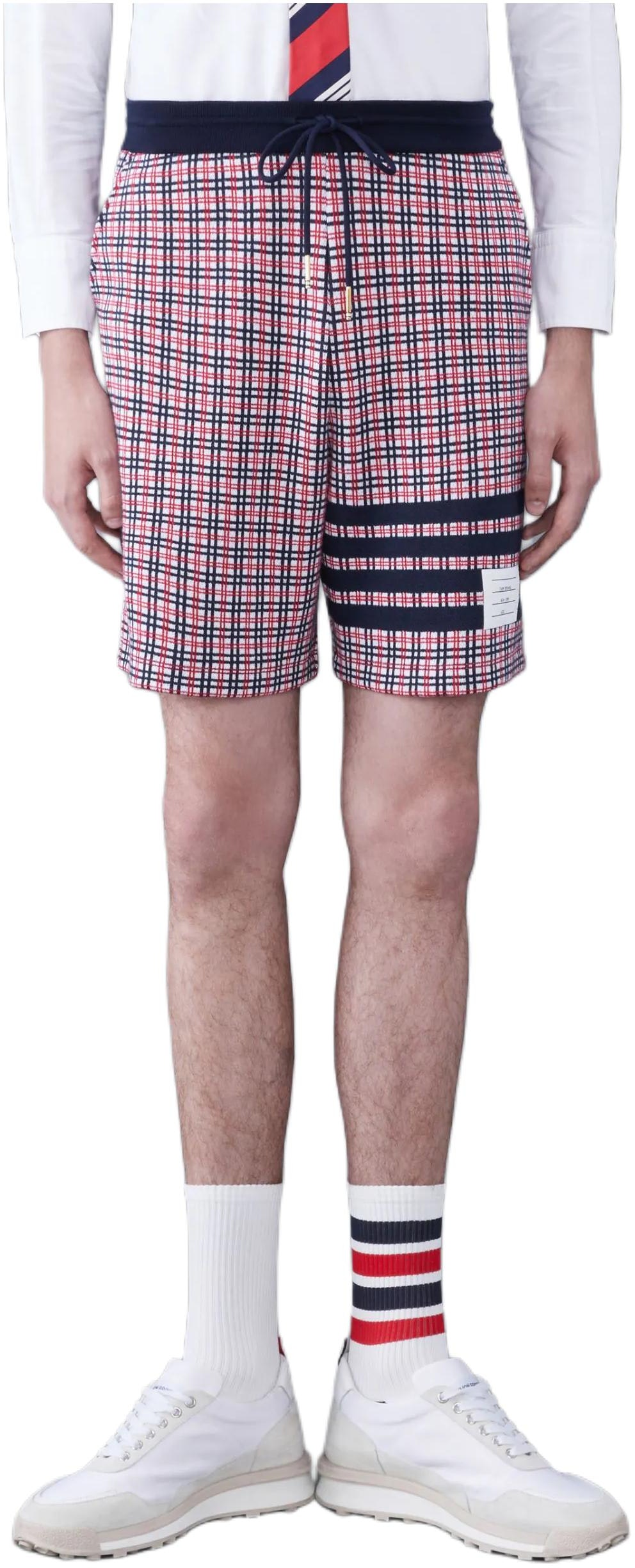 thom-browne-red-cotton-check-4-bar-sweatshorts-casual-style-mjq-194-a-j0116-960