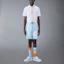 Lookbook Camisa Thom Browne Rayas Sencillas Manga Corta Naranja Claro MWS314A-F0526-825